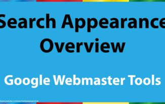 شرح ادوات مشرفي المواقع – القسم الاول Search Appearance